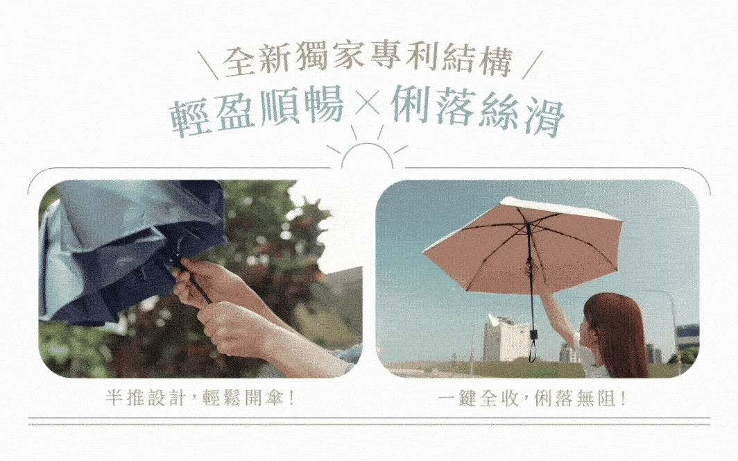 ROLLS瞬間捲收傘開箱｜ROLLS Eclipse全日防禦瞬間捲收傘評價好用嗎？晴雨兩用傘推薦、遮陽傘推薦